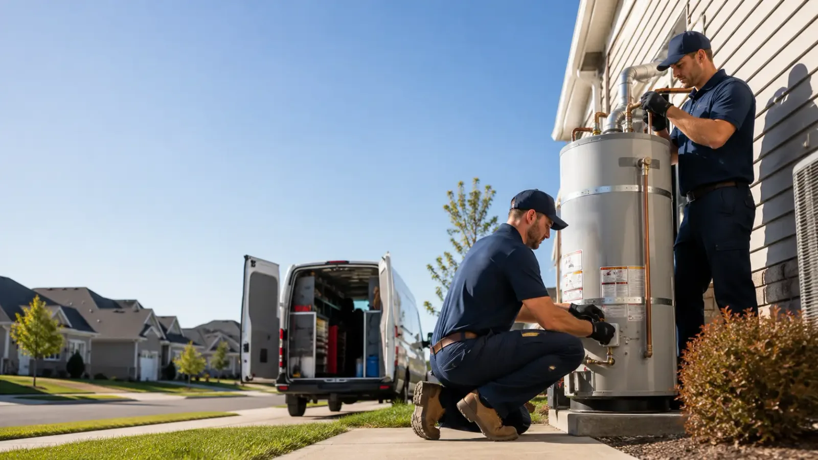 Water Heater Installation in Hebron, ND